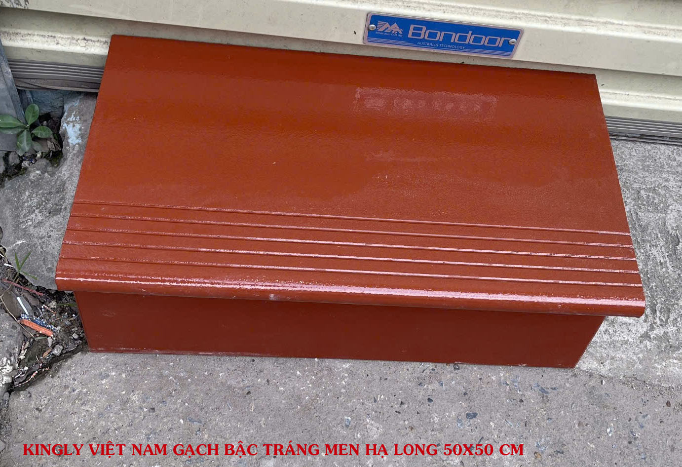 Gạch Bậc thềm tráng men Viglacera Hạ Long 50x50 CM A1